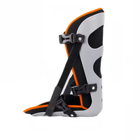 Attelle de cheville réglable, support de jambe universel, attelle souple et pédales, 1 paire, protection de la cheville