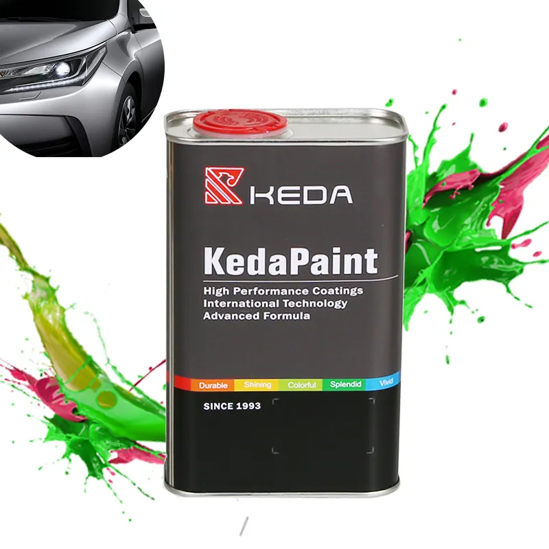 Keda สีเคลือบเงารถยนต์,สีเคลือบป้องกันการกระพริบเร็วทินเนอร์แห้งเร็วสีต้อนรับสูงจากซัพพลายเออร์จีน