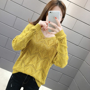 2022上衣女士西方针织品时尚女士休闲衬衫 - Product Image 2