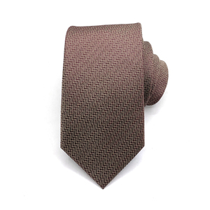 Cravate en soie grenadine à rayures rép populaires pour hommes, tissée à la main, de luxe, fabricant - Product Image 1