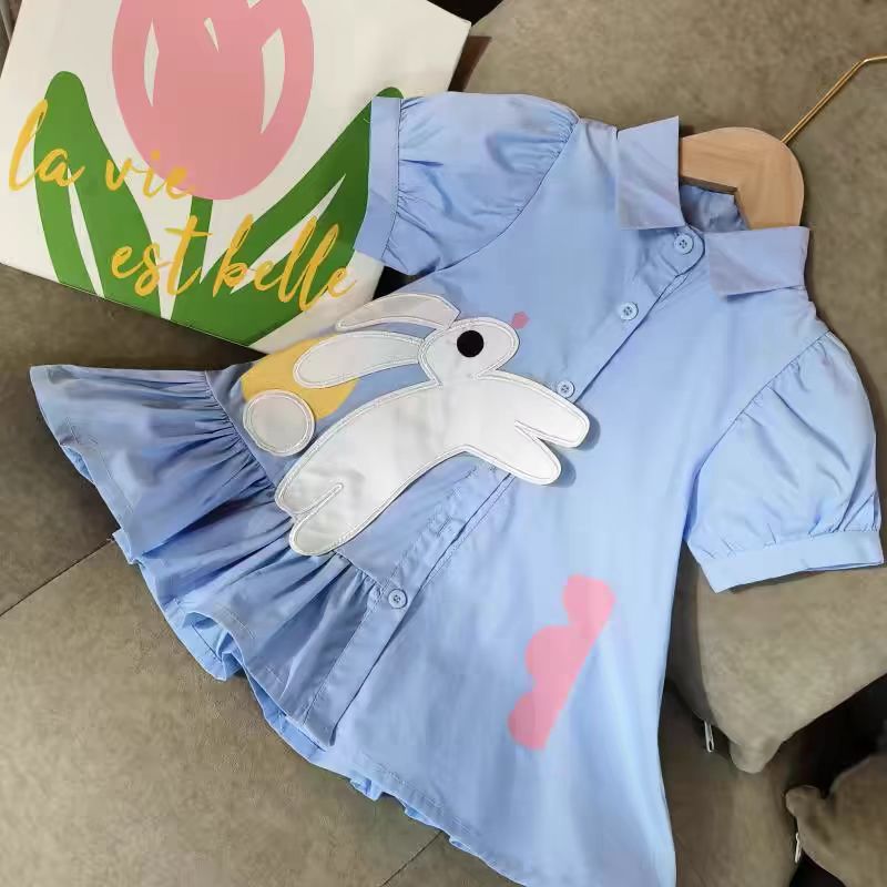 Rabbit-blue petticoat