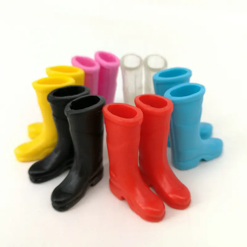 1:12 maison de poupée Mini modèle Bjd Miniature jouet accessoires bottes de pluie chaussures