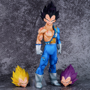 Super Cool Deluxe Packaging 29,5 cm PVC Vegeta <span class=keywords><strong>Anime</strong></span> Figura Triple-Headed DBZ <span class=keywords><strong>Dragon</strong></span> Balls Damage From Triple <span class=keywords><strong>War</strong></span> Animation - Product Image 4