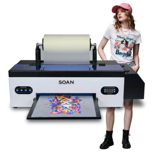 Imprimante numérique DTF A3 33cm à jet d'encre R1390 L1800 entièrement automatique, nouvelle, garantie 1 an, machine d'impression de t-shirts sur film PET avec four pour textiles - Product Image 1