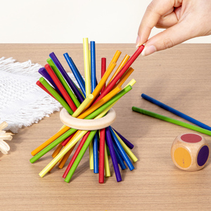 2025 New Effective Educational Desktop Toy Wood Stick <strong>Game</strong> for Elderly Entertainment Nursing Home Toy Prevent Dementia Relieve - Product Image 3