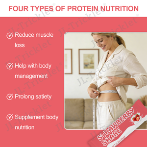 Batido de Proteína Personalizado con Sabor a Fresa, Supresor del Apetito, Quema Grasa, Asegura la Nutrición, Batido de Leche en Polvo para Adelgazar - Product Image 3