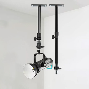 Kazhi 21.6 Inch Có Thể Điều Chỉnh Nhôm <span class=keywords><strong>Tripod</strong></span> Trần Ánh Sáng Đứng Đen Rohs Chứng Nhận Cho Nhiếp Ảnh Phòng Thu Ánh Sáng Đèn <span class=keywords><strong>Flash</strong></span> - Product Image 5