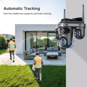 Cámara de Seguridad CCTV LS VISION de 15MP, 3 Lentes, 3 Pantallas, PTZ, Giro e Inclinación de 360°, Luz Dual, Seguimiento Automático, WiFi, RJ45, IP66 - Product Image 4