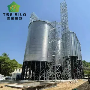 Customized Corrugated Hopper Bottom Grain Steel Silos with Best Price