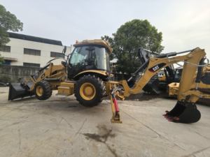 รถตักดินมือสองสภาพดีเครื่องก่อสร้าง420f ของแมว420F ตักรถแบคโฮ - Product Image 5