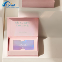 Boîte cadeau de luxe personnalisée avec fermeture magnétique, coffret cadeau rose pour sérum de soin de la peau, boîtes rigides UV, dorure à chaud pour emballage cosmétique