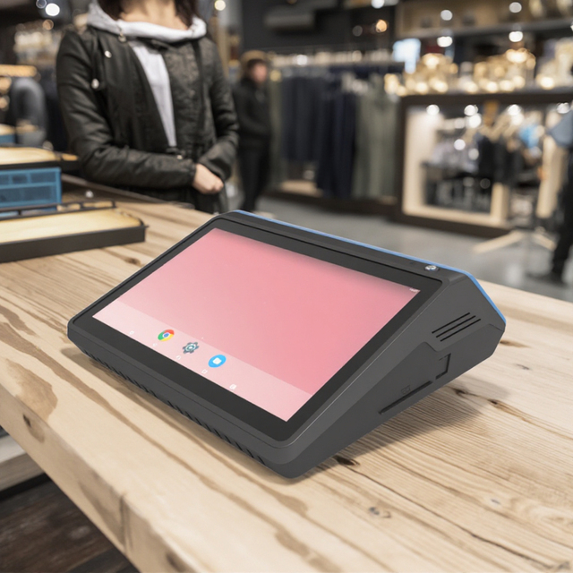 Professional Dual Display 10.1-Inch POS Tablet Barcode Scan WiFi NFC Android 11 for Developers