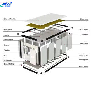 Casa Prefabricada Personalizada para Jardín, Bungalow, Mini Casa, Oficina Modular, Cabaña, Casa Contenedor para <span class=keywords><strong>Alquiler</strong></span> y <span class=keywords><strong>Estudio</strong></span> - Product Image 3