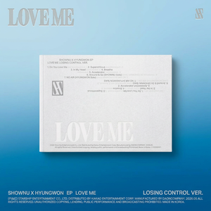 โชว์นู x ฮยองวอน (มอนสตา็กซ์) อัลบั้ม [LOVE ME] (เวอร์ชั่น LOSING CONTROL) อัลบั้มแฟนคลับเคป๊อปเกาหลีอย่างเป็นทางการ - Product Image 5