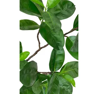OH ARTS - Bonsái Artificial Grande de Ficus Lyrata, Plástico con Certificación UV, Césped Artificial para Exteriores, Diseño Tropical para Bodas y Hoteles - Product Image 4