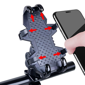 Soporte Universal <span class=keywords><strong>para</strong></span> Teléfono Móvil en Manillar de Bicicleta o Motocicleta, con Espejo Retrovisor, <span class=keywords><strong>el</strong></span> <span class=keywords><strong>Mejor</strong></span> Soporte <span class=keywords><strong>para</strong></span> Teléfono en <span class=keywords><strong>Moto</strong></span> - Product Image 6