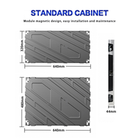 Panneau vidéo LED HD d'intérieur, toile de fond de scène pour salle de bal d'hôtel, éclairage d'ambiance, P2.5, contraste élevé pour les grandes cérémonies de banquet.
