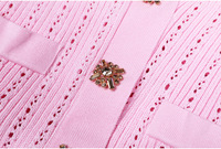 OUDINA Robes longues pour femmes, vêtements de boutique à la mode, tricot patchwork, manches longues, robe moulante, robe élégante pour femmes