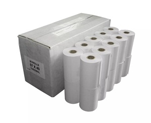 57x40mm 50 rouleaux de papier thermique <span class=keywords><strong>carte</strong></span> de crédit Cash Machine jusqu'à rouleaux - Product Image 1