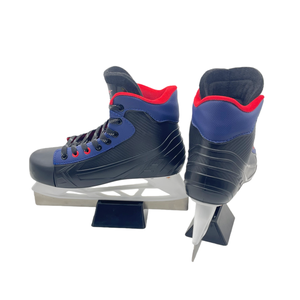 Prix de gros usine – Équipement de patinage de bandy d'hiver, chaussures de hockey sur glace noires pour équipes de bandy - Product Image 6