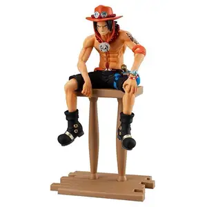 BJ Anime bir adet Bar masası Luffy fazzanime Portgas Ace PVC Anime eylem karakterler oyuncak modelleri bebek eylem bebek hediyeler çocuk oyuncakları