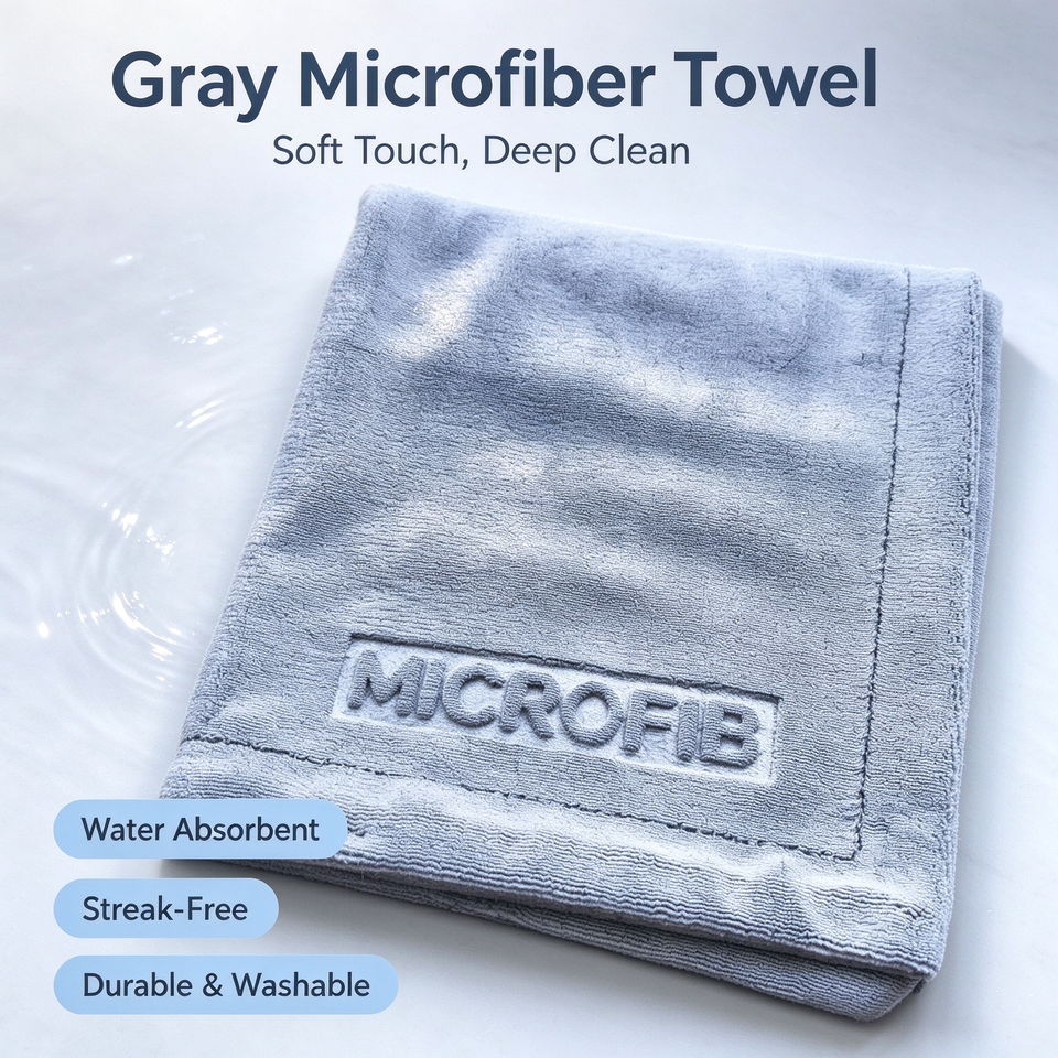 Custom Logo Wholesale Microfiber Towel for Car Cleaning Detailing ...