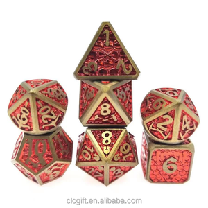 Magic Alchemy-Jeu de dés métalliques du MDN Donjons et Dragons, grands jeux de dés métalliques pondérés D & D pour MTG <span class=keywords><strong>RPG</strong></span> - Product Image 6