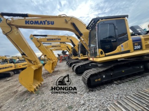 Excavadora hidráulica de orugas de segunda mano Komatsu PC200 de 20 toneladas usada, excavadora de orugas de segunda mano Komatsu PC200 a la venta - Product Image 6