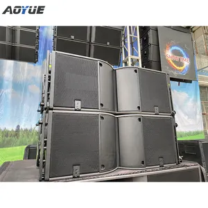 KA-3 dj dual 12 inch outdoor stage karaoke line array sound system speaker