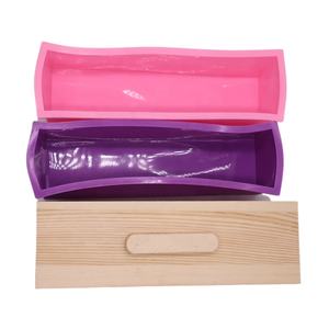 Moules rectangulaire à savon en Silicone, 12 pièces, <span class=keywords><strong>Kit</strong></span> de <span class=keywords><strong>fabrication</strong></span> de savon avec boîte en bois, <span class=keywords><strong>Kit</strong></span> d'outils de bricolage - Product Image 3