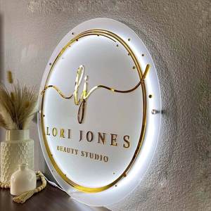 <span class=keywords><strong>ป้าย</strong></span>ไฟ LED ทรงกลมสำหรับธุรกิจ <span class=keywords><strong>ป้าย</strong></span>ร้านเส<span class=keywords><strong>ริ</strong></span>มสวยแบบกำหนดเองพร้อมโลโก้อะค<span class=keywords><strong>ริ</strong></span><span class=keywords><strong>ลิ</strong></span><span class=keywords><strong>ค</strong></span>ทรงกลม <span class=keywords><strong>ป้าย</strong></span>ตัวอักษร 3 มิติ สำหรับโฆษณาติดผนังบาร์ - Product Image 5