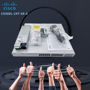 สำหรับ 9300L-24T-4X-A สวิตช์จัดการ 24 พอร์ต 4 กิกะบิต SFP Uplinks ของแท้ใหม่เอี่ยม รับประกัน 1 ปี QoS SNMP ซีลใหม่ - Product Image 1