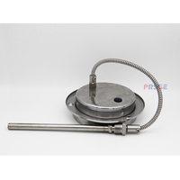 Termometer Dial Isi Gas Mental Tahan Getaran Pabrikan Siap Kirim Tanpa MOQ 304 SS 316 SS