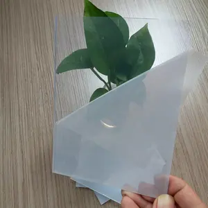 Rõ Ràng Trong Suốt Acetate Sheets PVC Cứng Phim Mỏng Đen Matte PVC Sheets