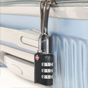 Candado de Combinación de Aleación de Zinc Aprobado por la TSA, Candado Mecánico de 3 Dígitos para Viajes, Seguridad para Equipaje - Product Image 1