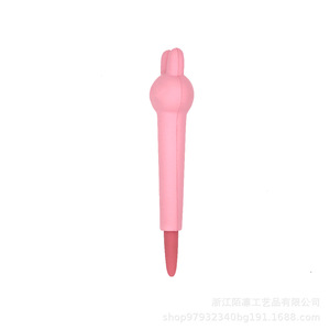 Pu Rabbit Pen Cover Fidget Toy Soft Slow <b>Rebound</b> For Kids Learning Gift - Product Image 4