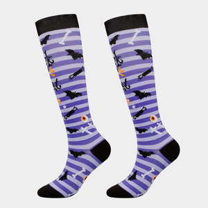 Nuevos Calcetines <span class=keywords><strong>de</strong></span> Halloween <span class=keywords><strong>de</strong></span> <span class=keywords><strong>Amazon</strong></span>, Calcetines <span class=keywords><strong>de</strong></span> Compresión hasta la Pantorrilla, Unisex, Deportivos, <span class=keywords><strong>Calentadores</strong></span> <span class=keywords><strong>de</strong></span> <span class=keywords><strong>Piernas</strong></span>, Tejidos Festivos, ODM - Product Image 4