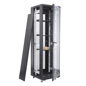 19 inch cửa kính 15U 18u 20U 21u 22u 24u 27U 32u 36U 37u <span class=keywords><strong>42U</strong></span> 44u 46u 47u 48u <span class=keywords><strong>Rack</strong></span> Tủ mạng máy chủ giá - Product Image 1