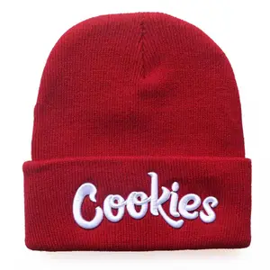 Wholesale Kinnted Backwoods cookies Beanies Hats For Men Women Cookie Beanies Adult