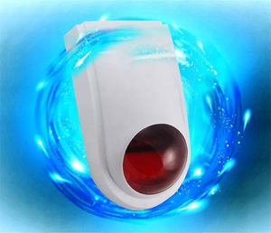 Sistema de alarma de seguridad para el hogar, sirena estroboscópica inalámbrica de 433mhz, impermeable para exteriores, sirena externa - Product Image 5