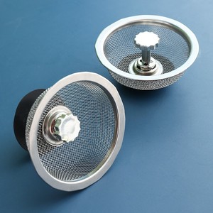 Stainless Steel Sink <b>Strainer</b> Filter With <b>Mesh</b> Lid Easy To Clean For Kitchen Sink Drain - Product Image 3