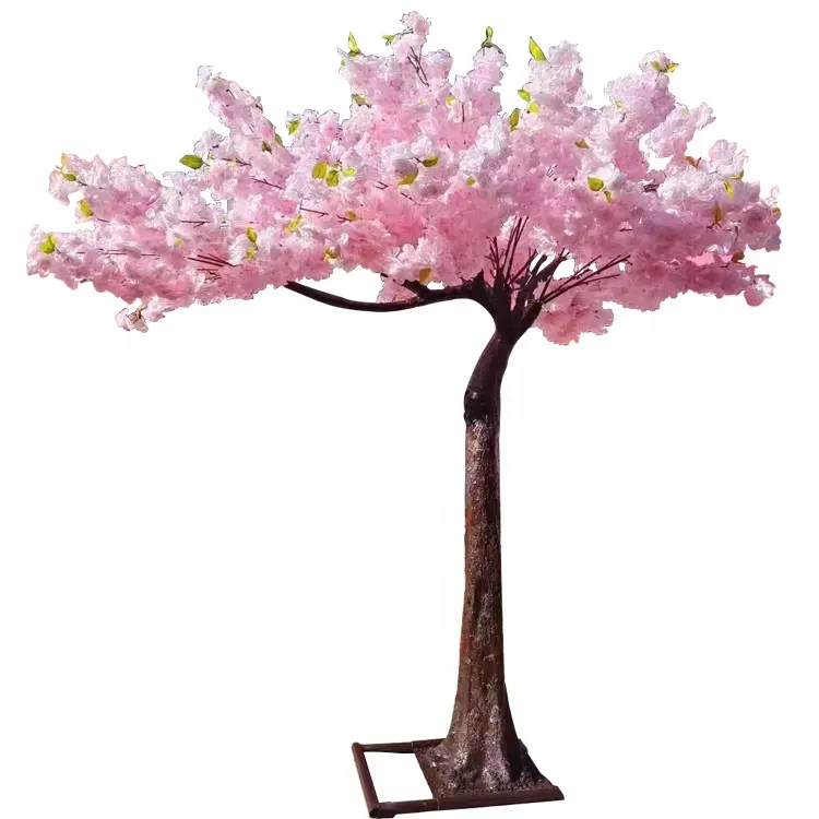 Pohon Bunga Sakura Buatan Merah Muda untuk Dekorasi Pusat Pernikahan