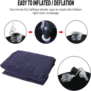 접이식 섹스 소파 쿠션이있는 풍선 성인 BDSD 의자 웨지 베개 성적 위치를위한 Toughage 가구 커플 침대 - Product Image 4