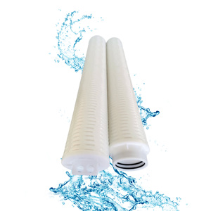 Elemento Filtrante Plegado de PP de Alto Flujo de 40 Pulgadas para Tratamiento de Agua - Product Image 1