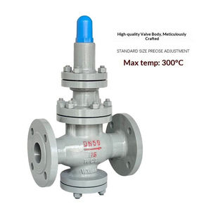 Válvula de Control de Acero Fundido Resistente a Altas Temperaturas Y43H-16C con Estructura de Pistón Piloto, Rosca Flangeada DN32 - Product Image 2