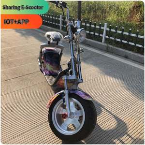 Sistema <span class=keywords><strong>de</strong></span> <span class=keywords><strong>Alquiler</strong></span> y Compartición OEM IOT+APP+GPS Scooter Eléctrico Citycoco YIDE Económico para Adultos, Uso en Playa - Product Image 3