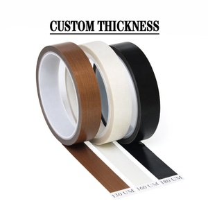 3-nhiệt độ cao chịu nhiệt niêm phong máy niêm phong chống dính PTFE tráng sợi thủy tinh vải Silicone băng dính - Product Image 3