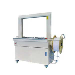 SJB strapping machines high quality paper tapes banding machine Strapping Banding Machine With Roller Driven Table