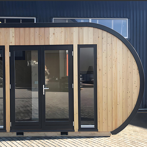 Kabin Sauna kayu Solid kubus luar ruangan cocok untuk orang untuk mengurangi risiko hipertensi - Product Image 3