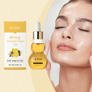 Hidratante nutritivo miel cara aceite líquido cuidado de la piel producto ácido femenino antienvejecimiento blanqueamiento cuidado facial suero dorado - Product Image 3
